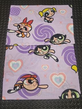 Powerpuff Girls Pillowcases Set of 2 Blossom Bubbles Buttercup Y2K Cartoon